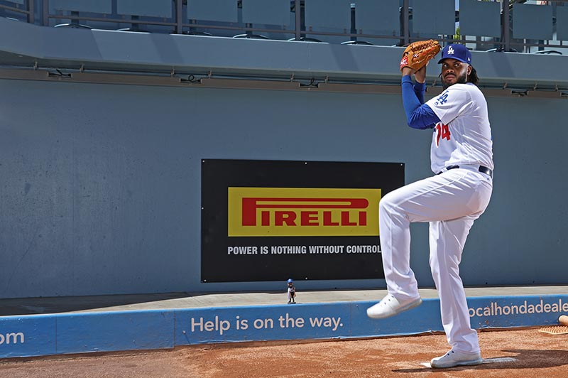 Kenley Jansen for The ID Agency + Pirelli